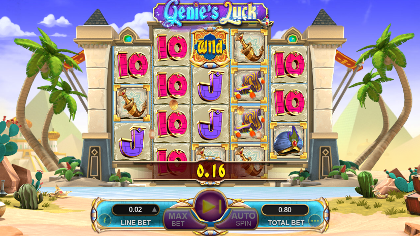 Genie's Luck mobile game optimized for seamless Play88 mobile experience.